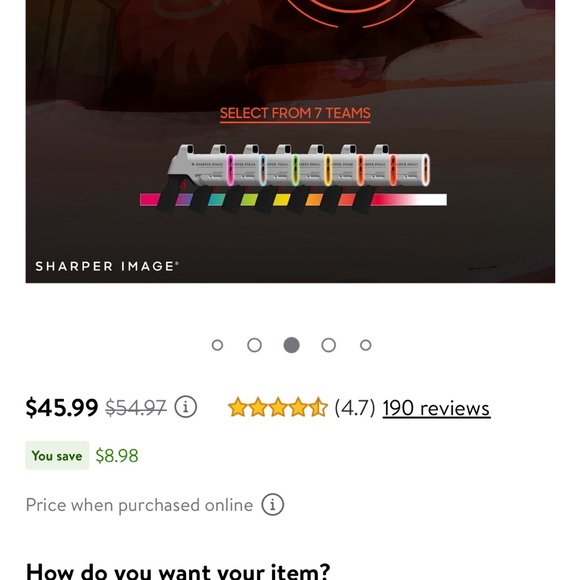 Handtank001 tactical laser tag by sharper image - Picture 8 of 9